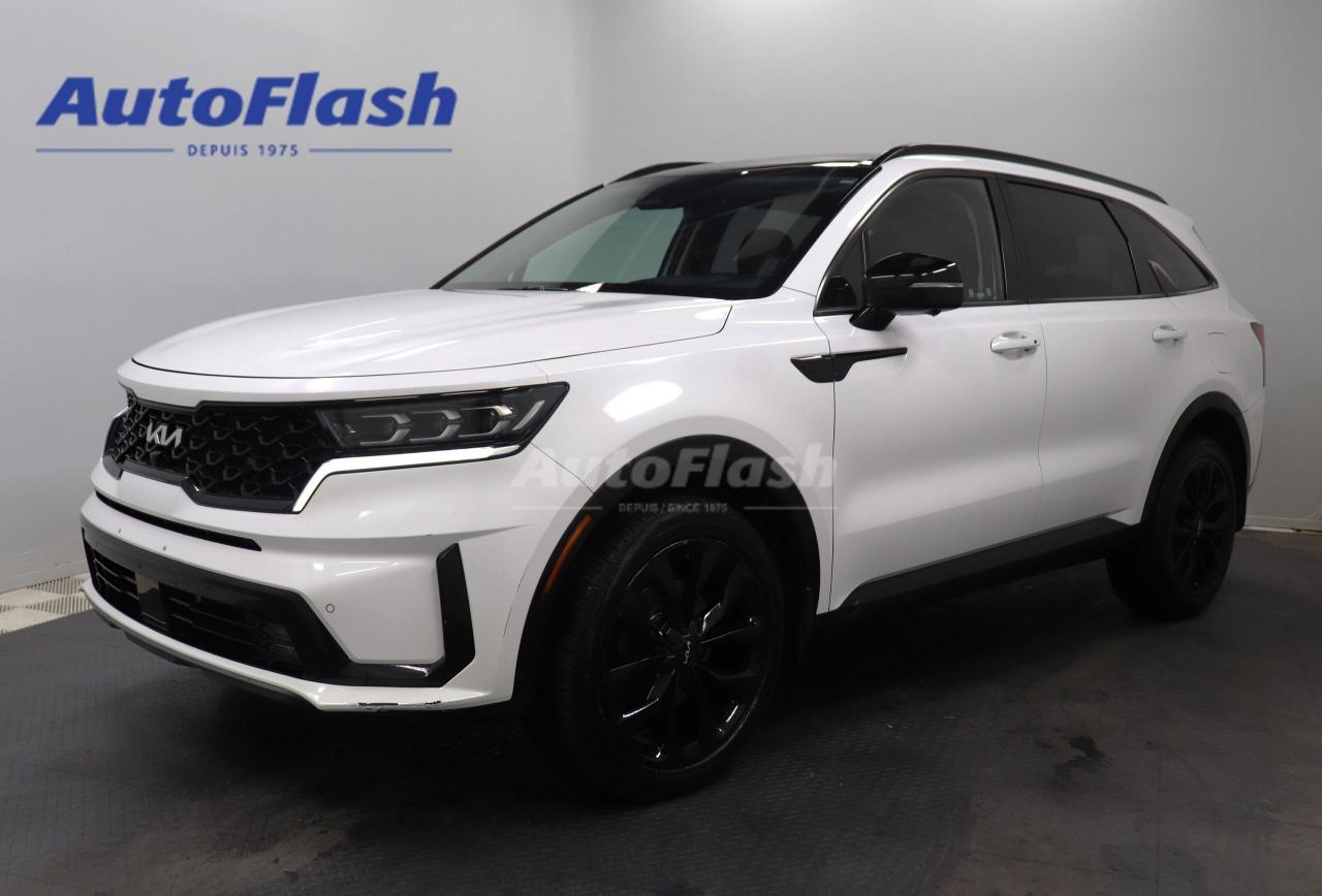 Used 2022 Kia Sorento SX, 7 PASS, TOIT PANO, CAMERA 360, CUIR, NAVI for sale in Saint-Hubert, QC
