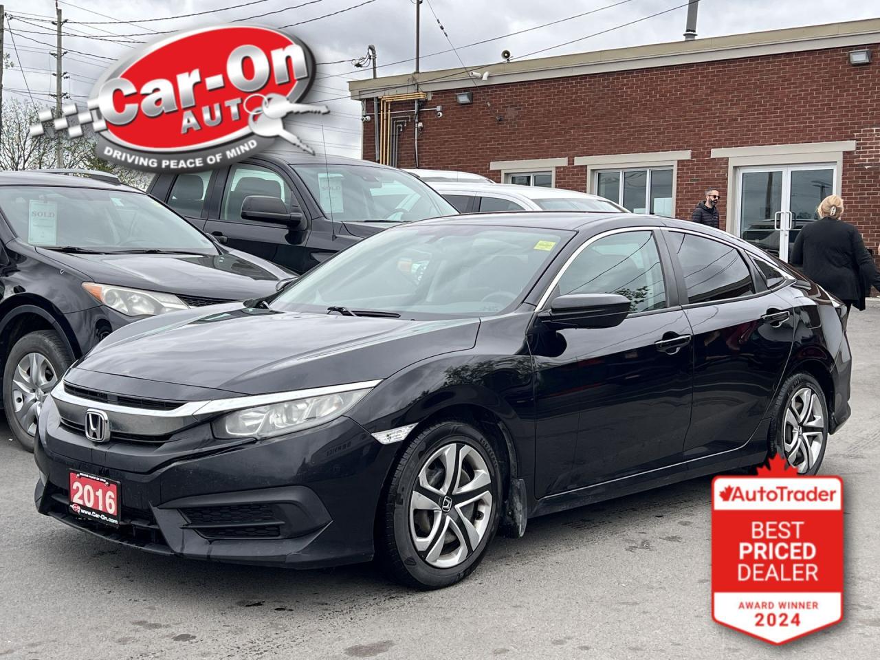 Used 2016 Honda Civic LX| CERTIFIED| AUTOMATIC| HTD SEATS| CARPLAY for sale in Ottawa, ON