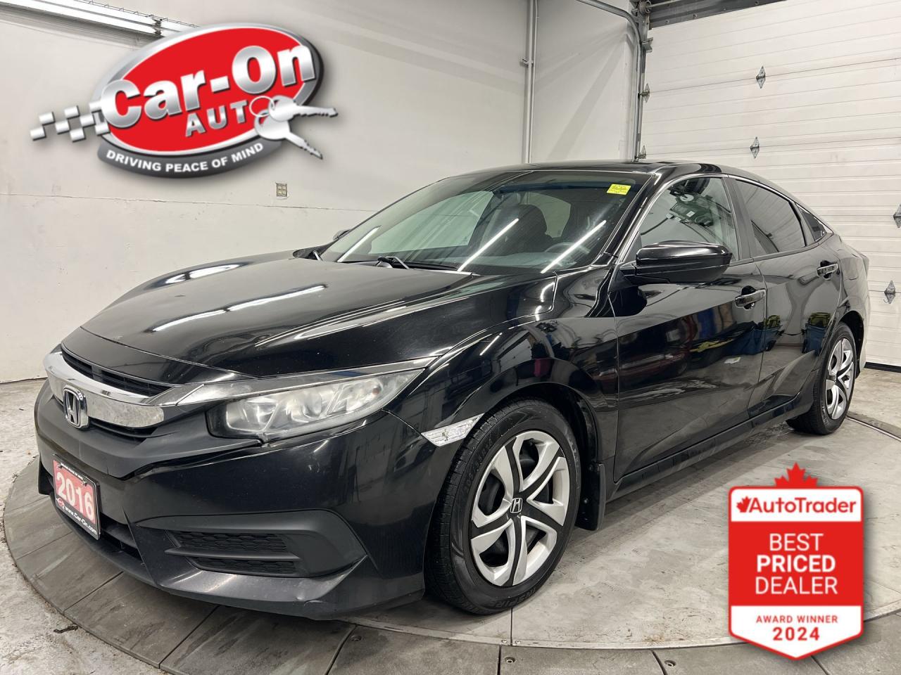 Used 2016 Honda Civic LX| CERTIFIED| AUTOMATIC| HTD SEATS| CARPLAY for sale in Ottawa, ON