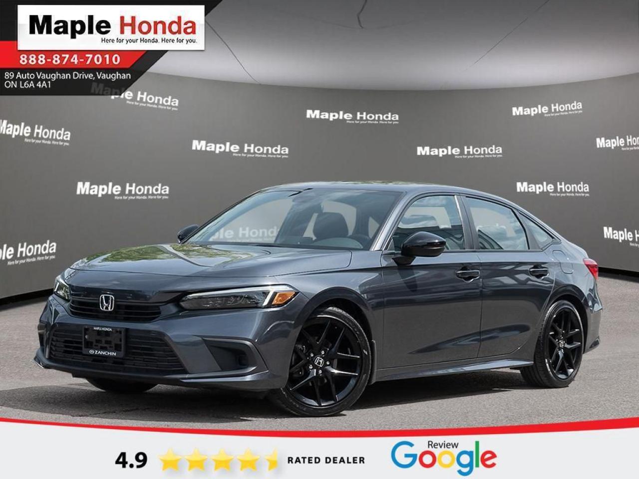 Used 2022 Honda Civic Sedan Sunroof| Heated Seats| Apple Car Play| for sale in Vaughan, ON