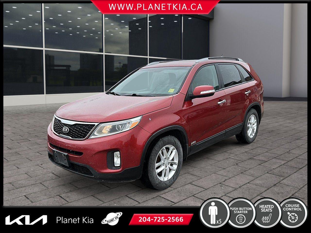 Used 2015 Kia Sorento LX for sale in Brandon, MB