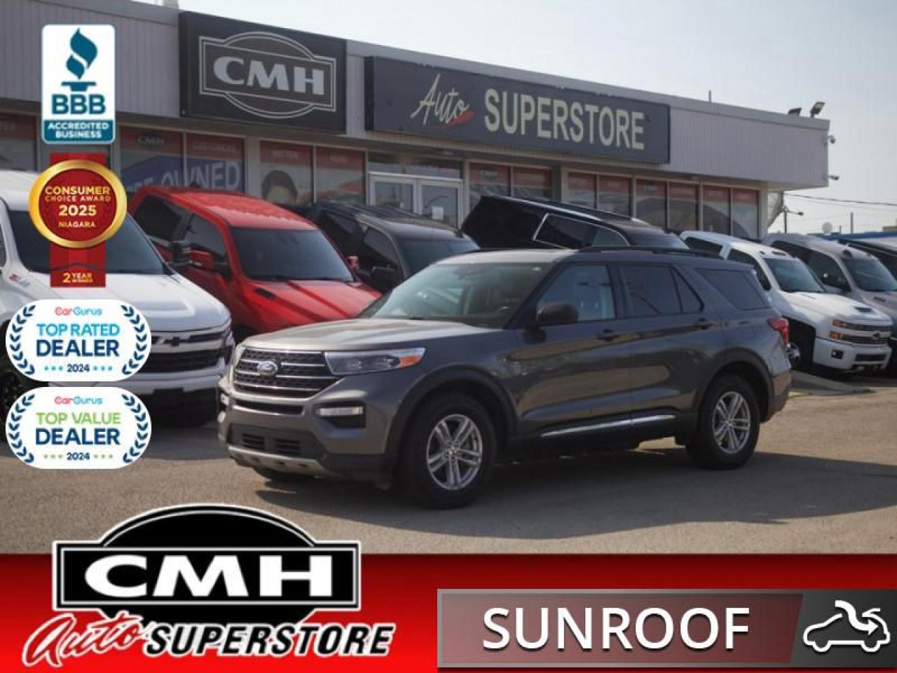 2022 Ford Explorer XLT  **TWIN ROOF - CO-PILOT360 ASSIST+**