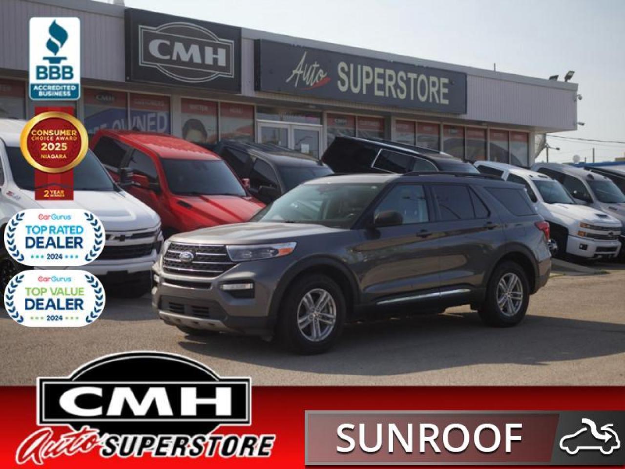 Used 2022 Ford Explorer XLT  **TWIN ROOF - CO-PILOT360 ASSIST+** for sale in St. Catharines, ON