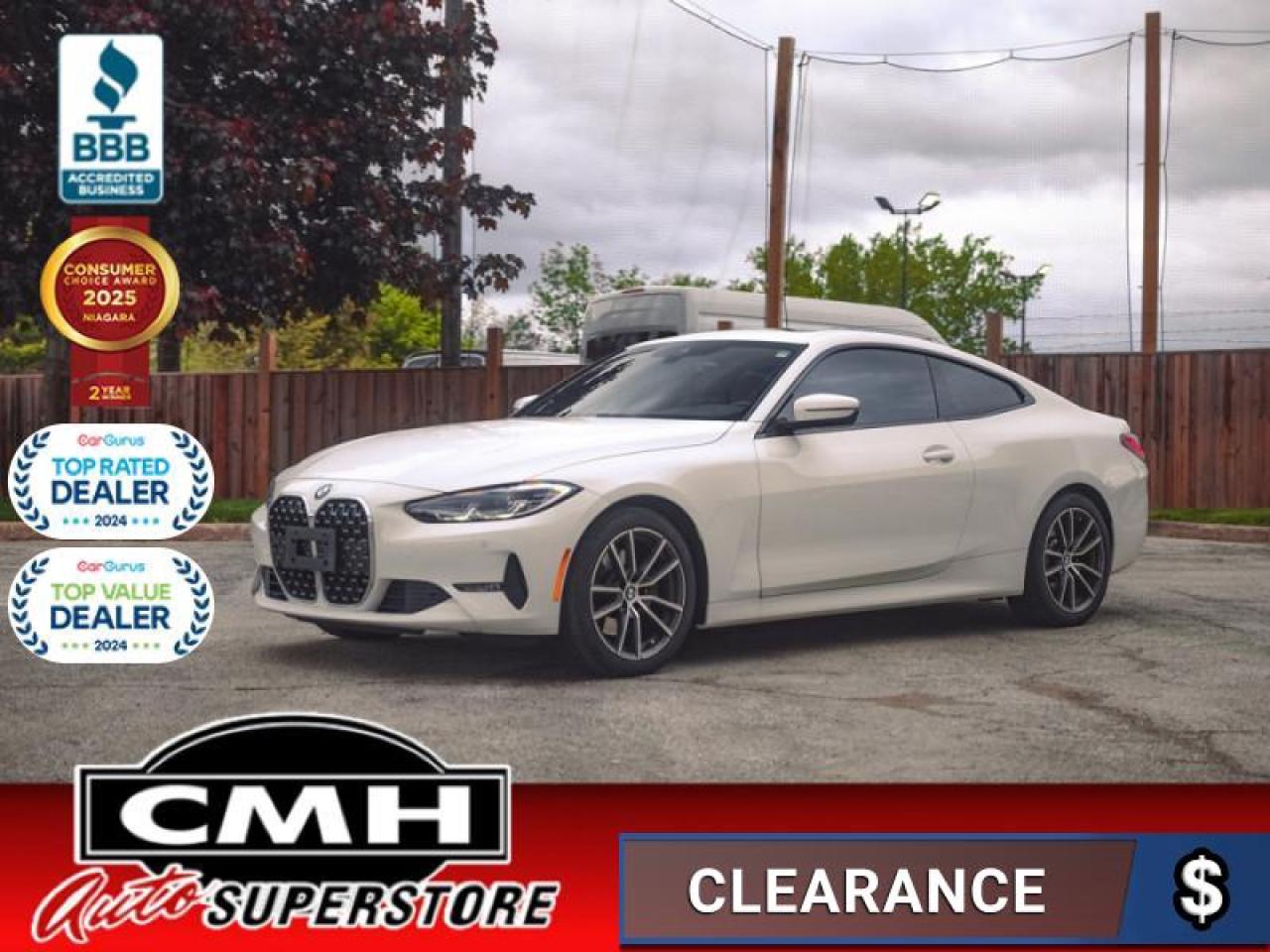 2022 BMW 4 Series 430i xDrive  **RED LEATHER**