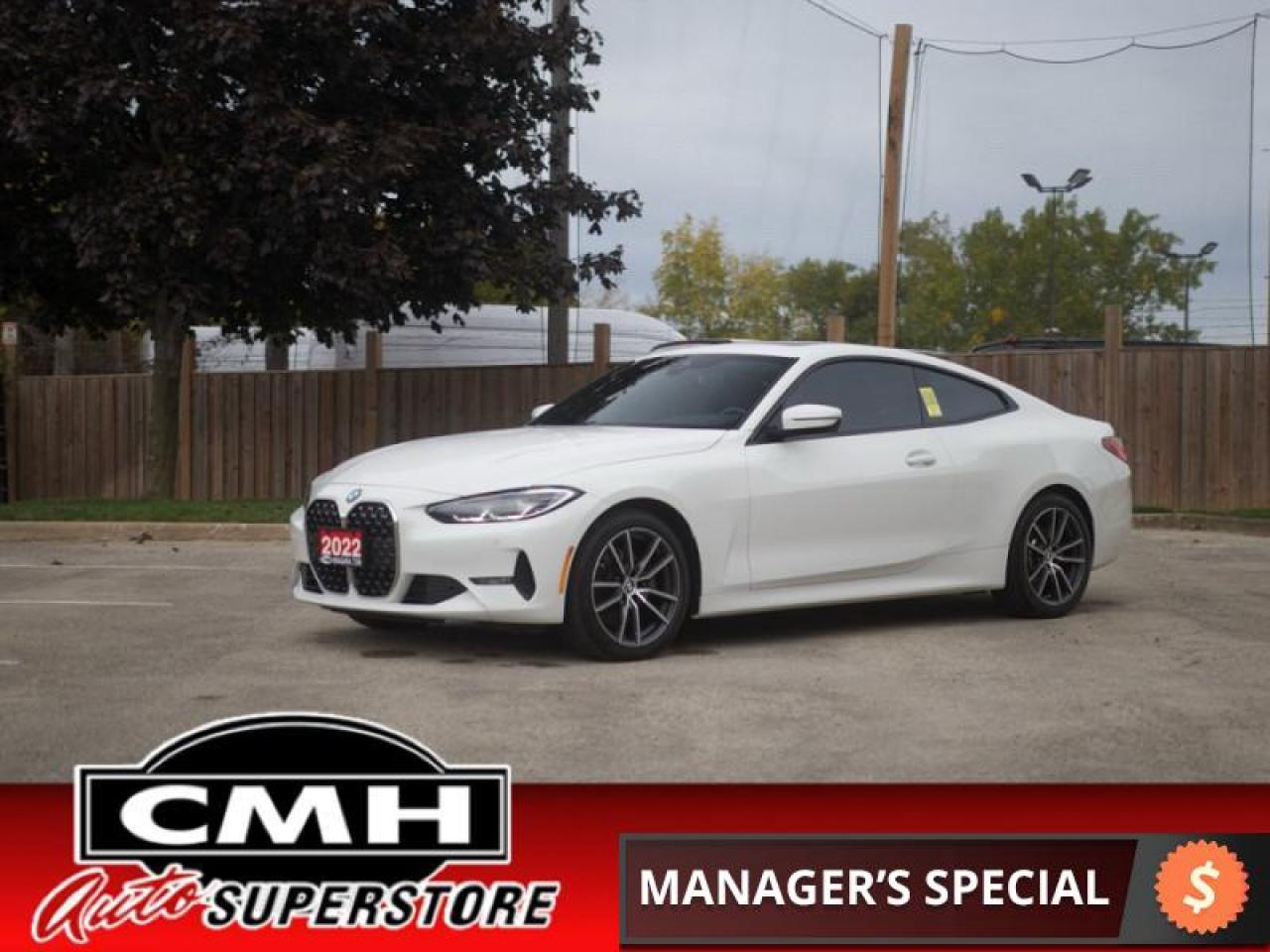Used 2022 BMW 4 Series 430i xDrive  **RED LEATHER** for sale in St. Catharines, ON