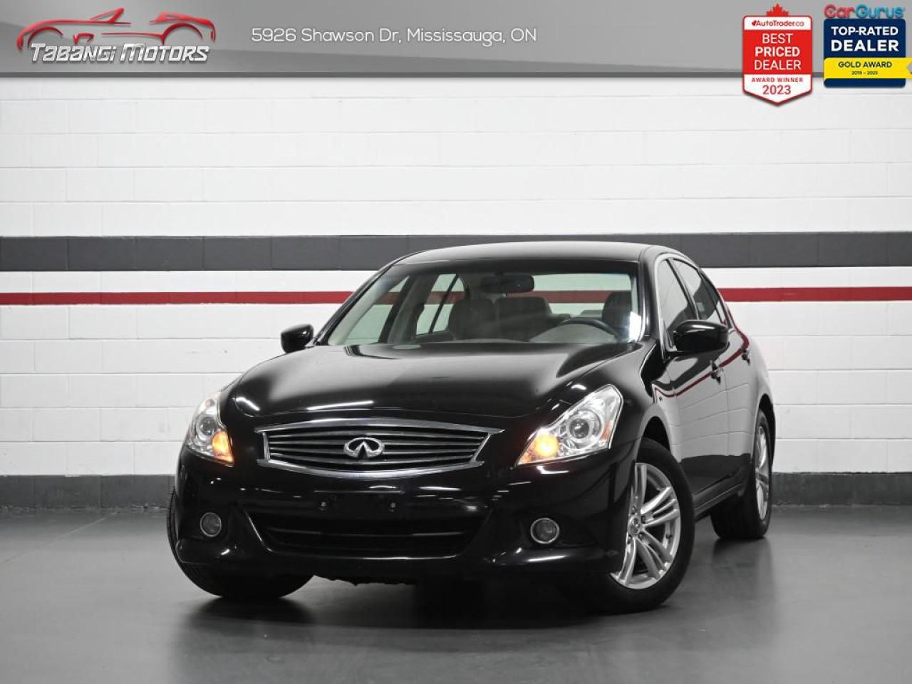 Used 2011 Infiniti G25 X  No Accident Beige Leather Bluetooth Heated Seats for sale in Mississauga, ON