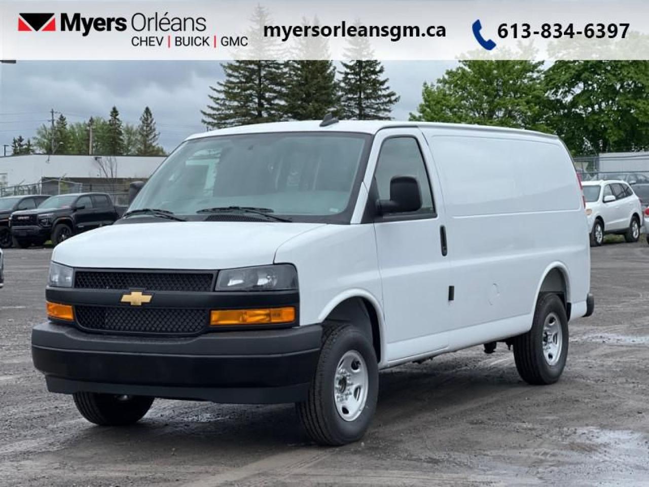 New 2025 Chevrolet Express Cargo Van 2500 135  - Audio System for sale in Orleans, ON