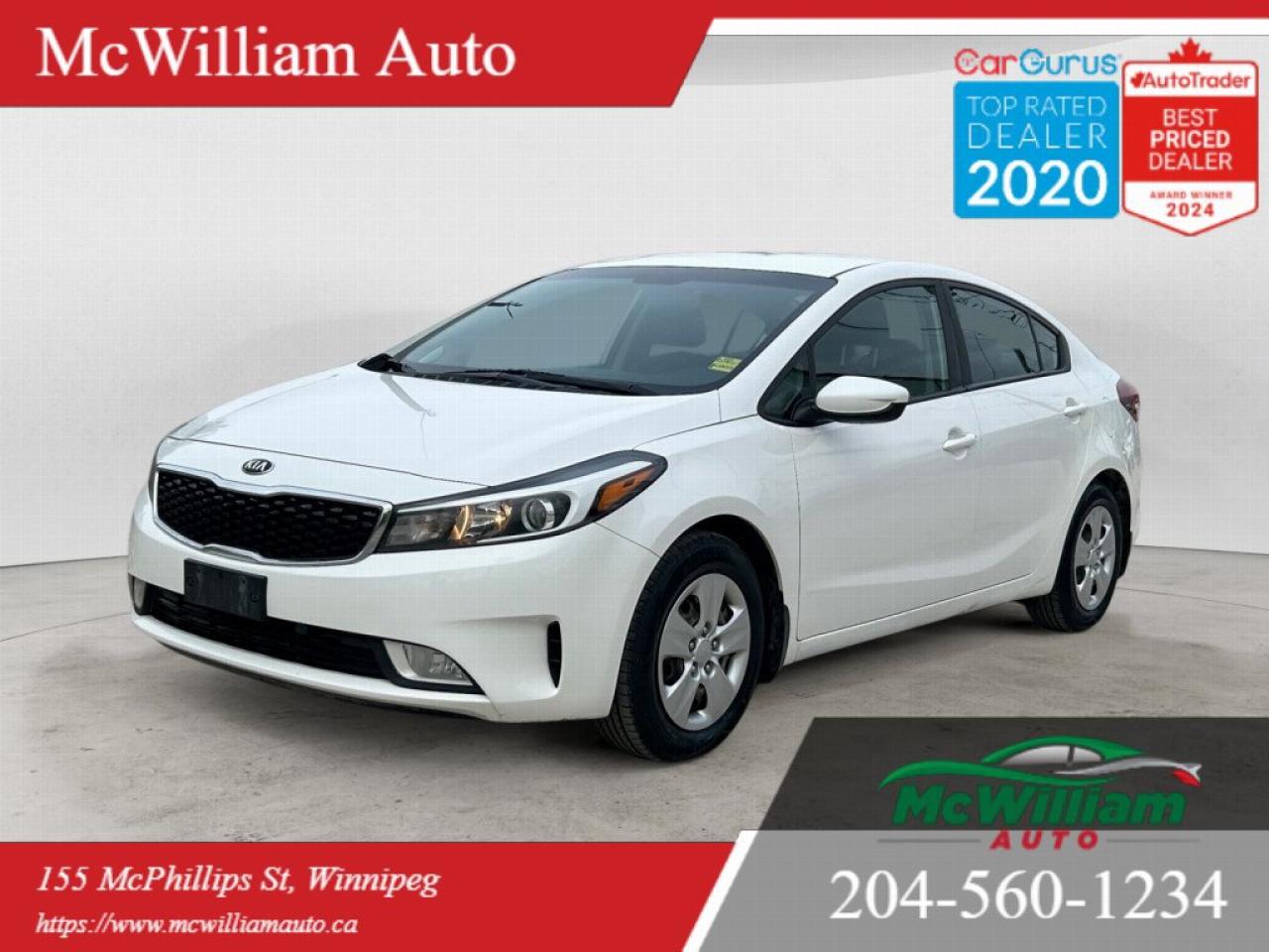 Used 2017 Kia Forte EX | HTD SEATS | BACK UP CAM | BLUETOOTH | LOCAL | for sale in Winnipeg, MB