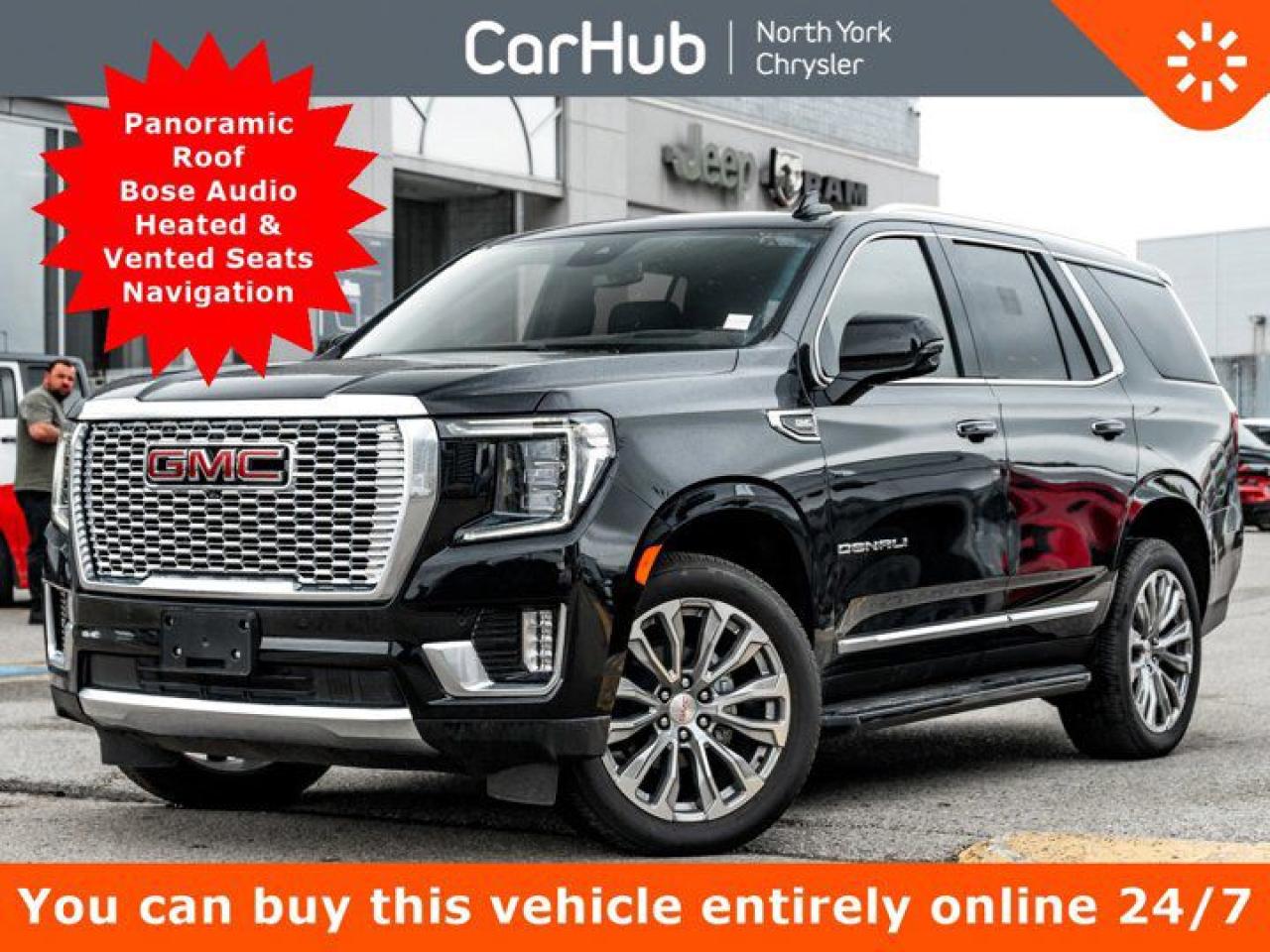 Used 2024 GMC Yukon Denali 4WD Panoroof Bose Audio Heated Vented Seats Navi for sale in Thornhill, ON