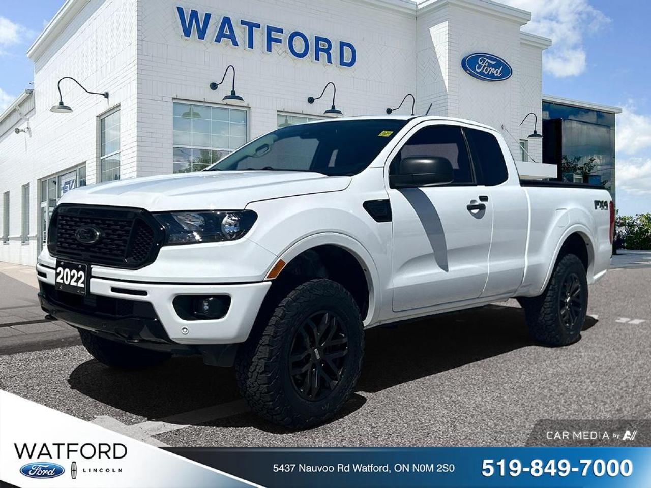 Used 2022 Ford Ranger XLT 4WD SUPERCAB 6' BOX for sale in Watford, ON