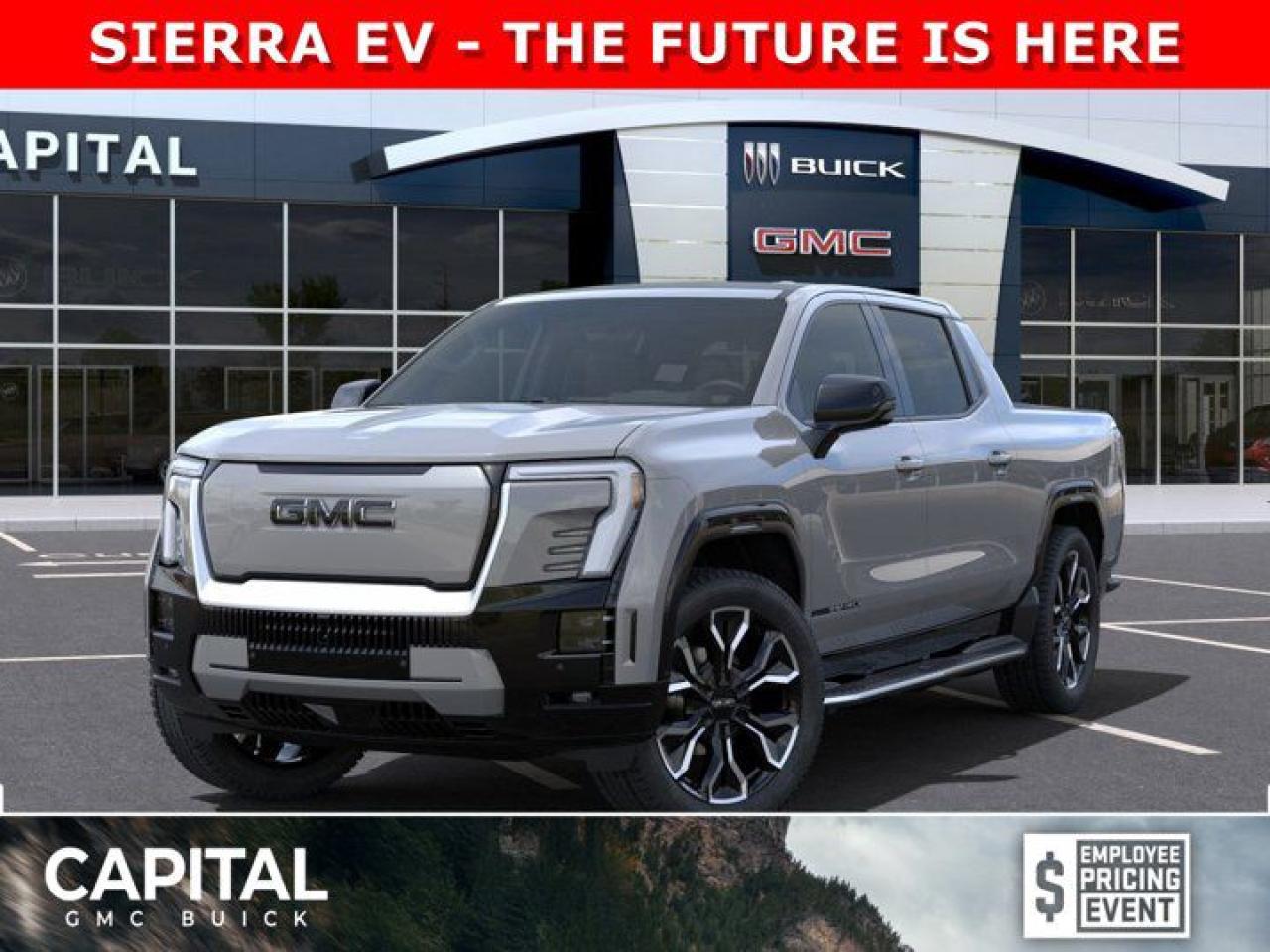 New 2025 GMC Sierra EV Crew Cab Max Range Denali for sale in Edmonton, AB