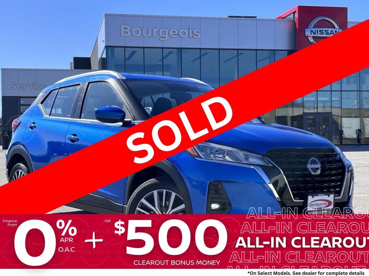 New 2025 Nissan Kicks Play SV FWD for sale in Midland, ON