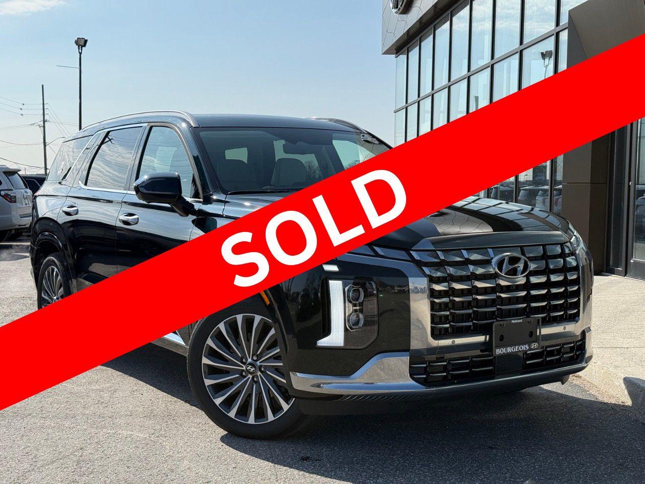 New 2025 Hyundai PALISADE Ultimate Calligraphy w/Beige 7-Passenger AWD for sale in Midland, ON
