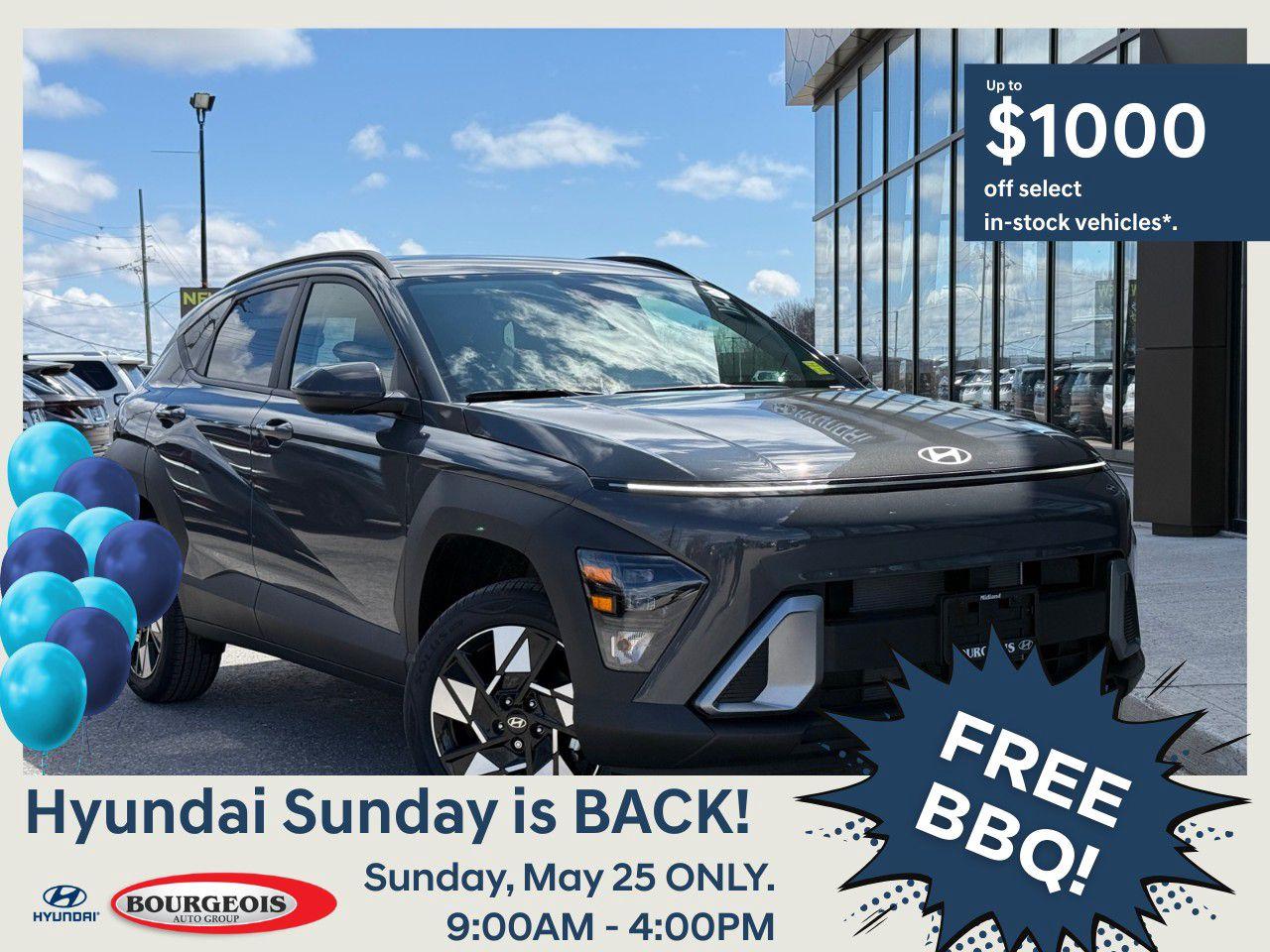 New 2025 Hyundai KONA 2.0L Preferred AWD for sale in Midland, ON