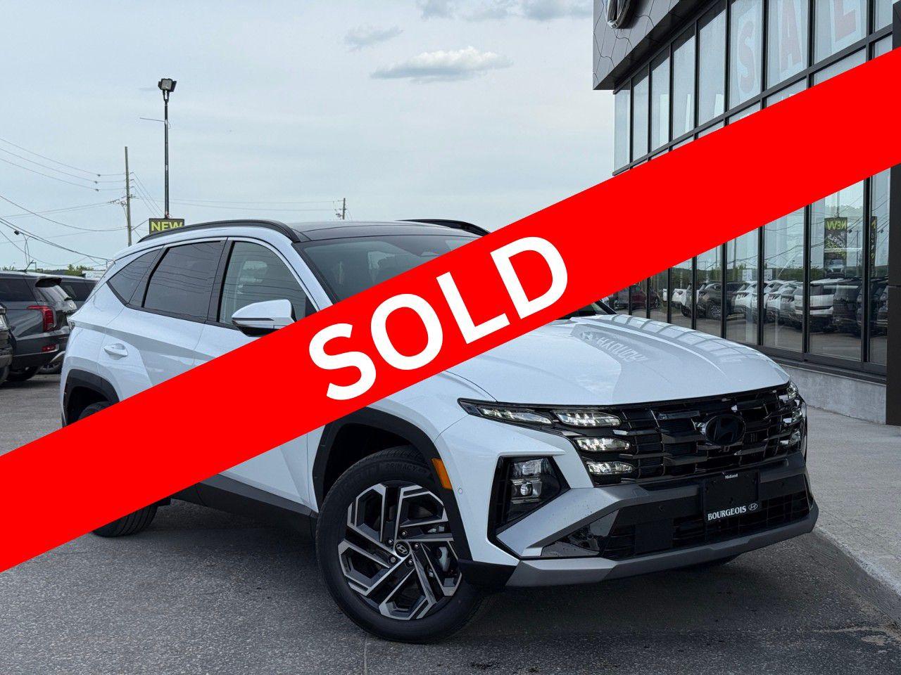 New 2025 Hyundai Tucson Hybrid Ultimate AWD for sale in Midland, ON