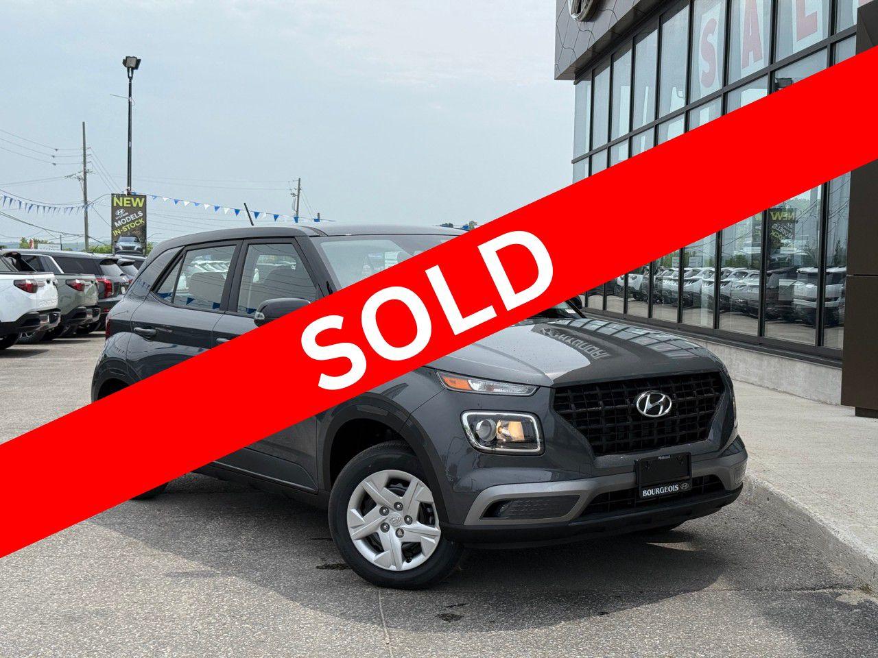 New 2025 Hyundai Venue Essential IVT w/Two-Tone for sale in Midland, ON