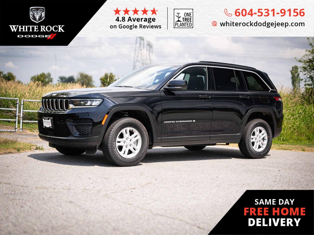 Used 2024 Jeep Grand Cherokee Laredo for sale in Surrey, BC