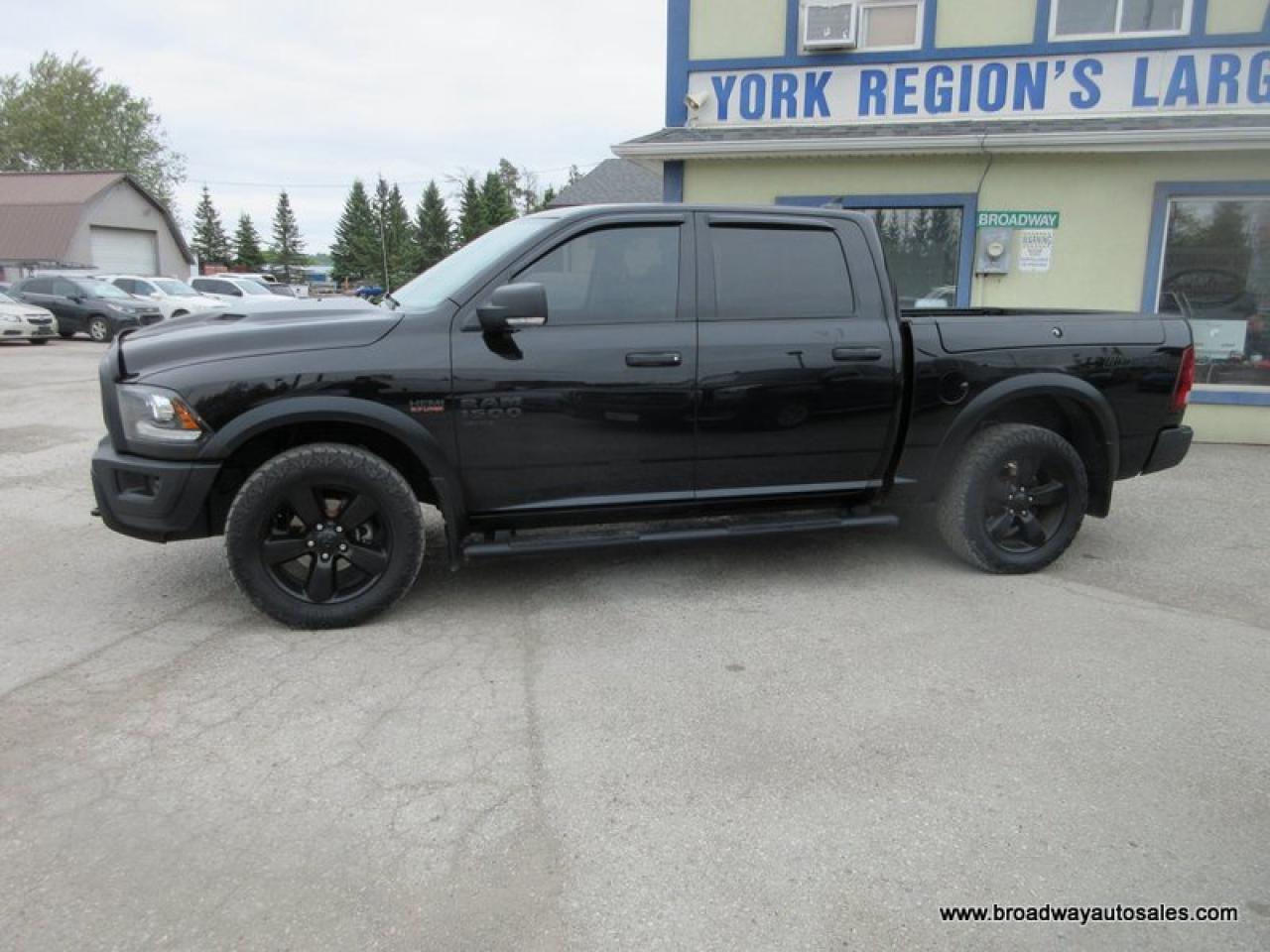 2020 RAM 1500 GREAT VALUE CLASSIC-WARLOCK-VERSION 5 PASSENGER 5.7L - HEMI.. 4X4.. CREW-CAB.. SHORTY-RAM-BOX.. SUNROOF.. HEATED SEATS & WHEEL.. BACK-UP CAMERA.. Photo2