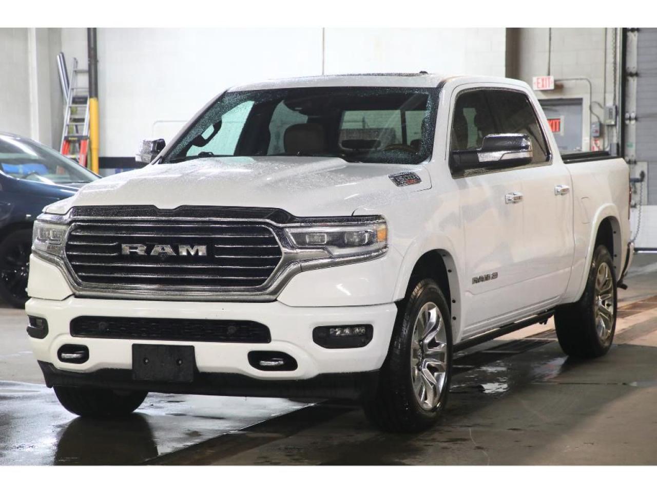 Used 2021 RAM 1500 Longhorn Crew Cab SWB 4WD| 12'' TouchScreen | Pano Roof | Advanced Safety Grp | Navigation for sale in North York, ON