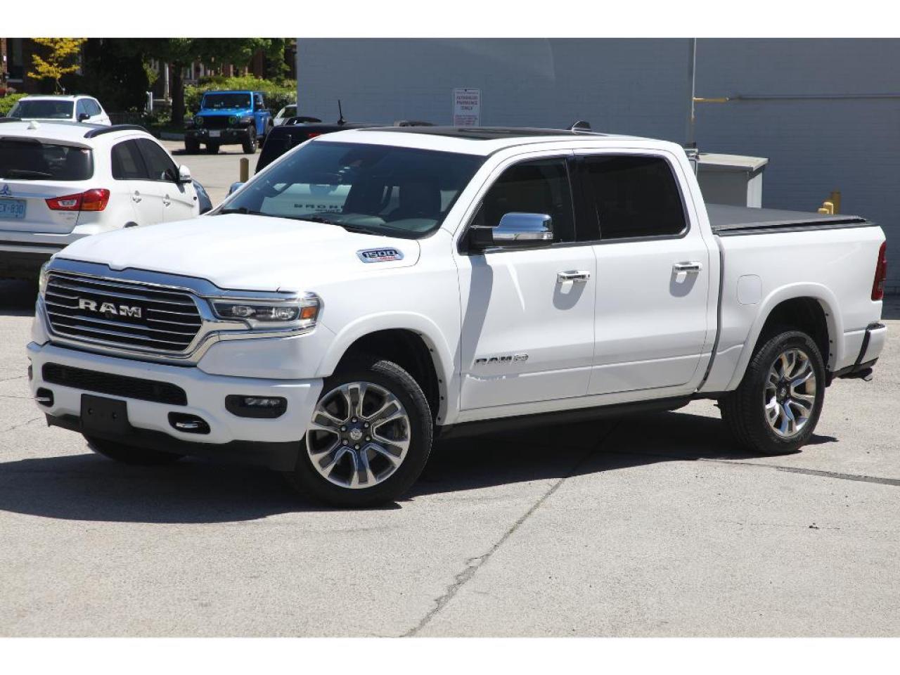 2021 RAM 1500 Longhorn Crew Cab SWB 4WD| 12'' TouchScreen | Pano Roof | Advanced Safety Grp | Navigation Photo