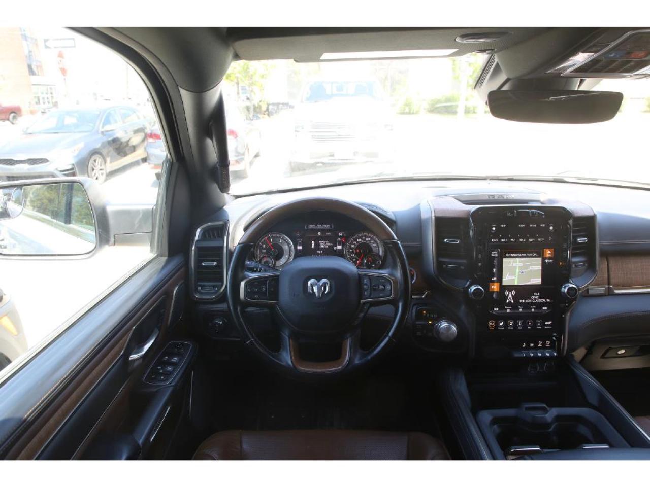 2021 RAM 1500 Longhorn Crew Cab SWB 4WD| 12'' TouchScreen | Pano Roof | Advanced Safety Grp | Navigation Photo