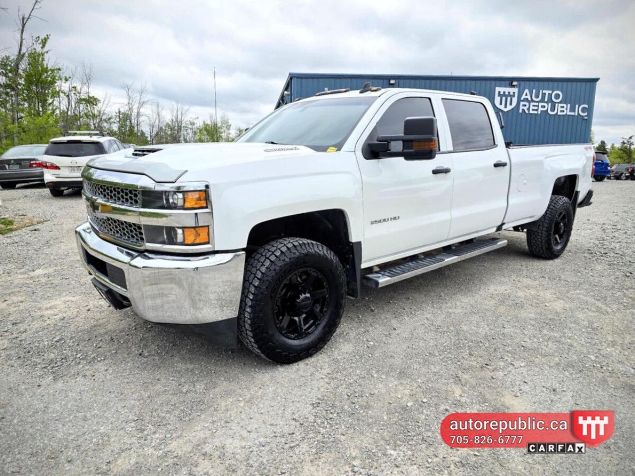 Used 2019 Chevrolet Silverado 2500 HD 6.6L Duramax Diesel Certified Crew Cab Long Box for sale in Orillia, ON
