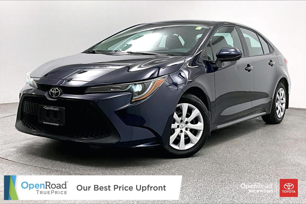 Used 2020 Toyota Corolla 4-door Sedan LE CVT for sale in Richmond, BC