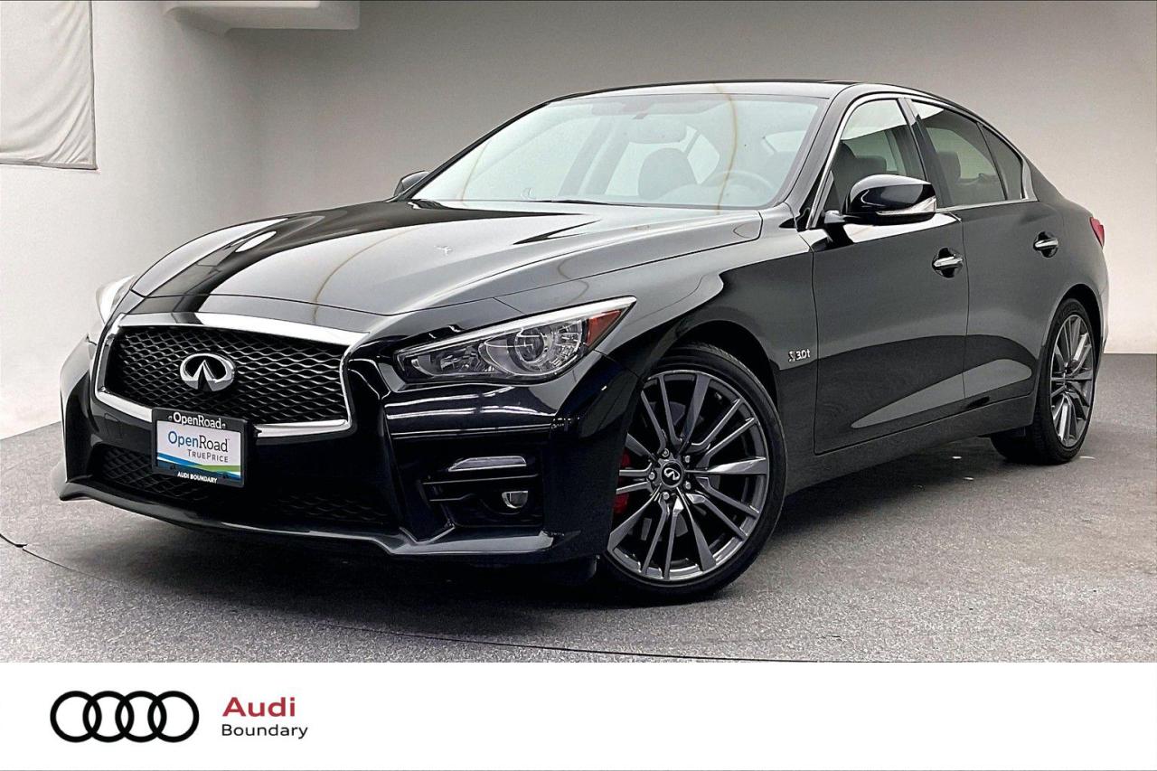Used 2017 Infiniti Q50 Red Sport 400 AWD for sale in Burnaby, BC