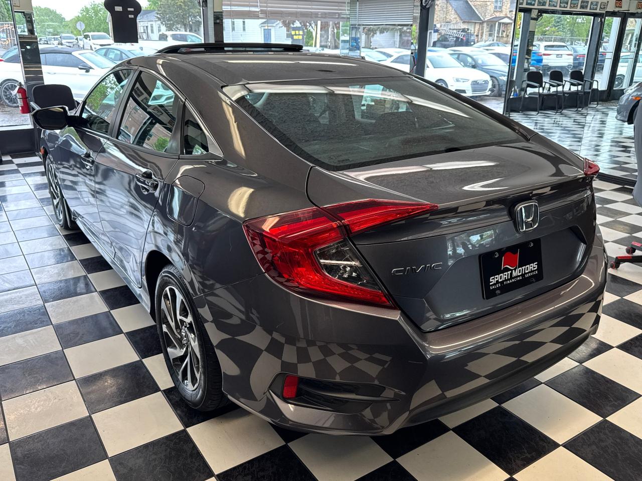 2018 Honda Civic EX+New Tires+Roof+Adaptive Cruise Photo6