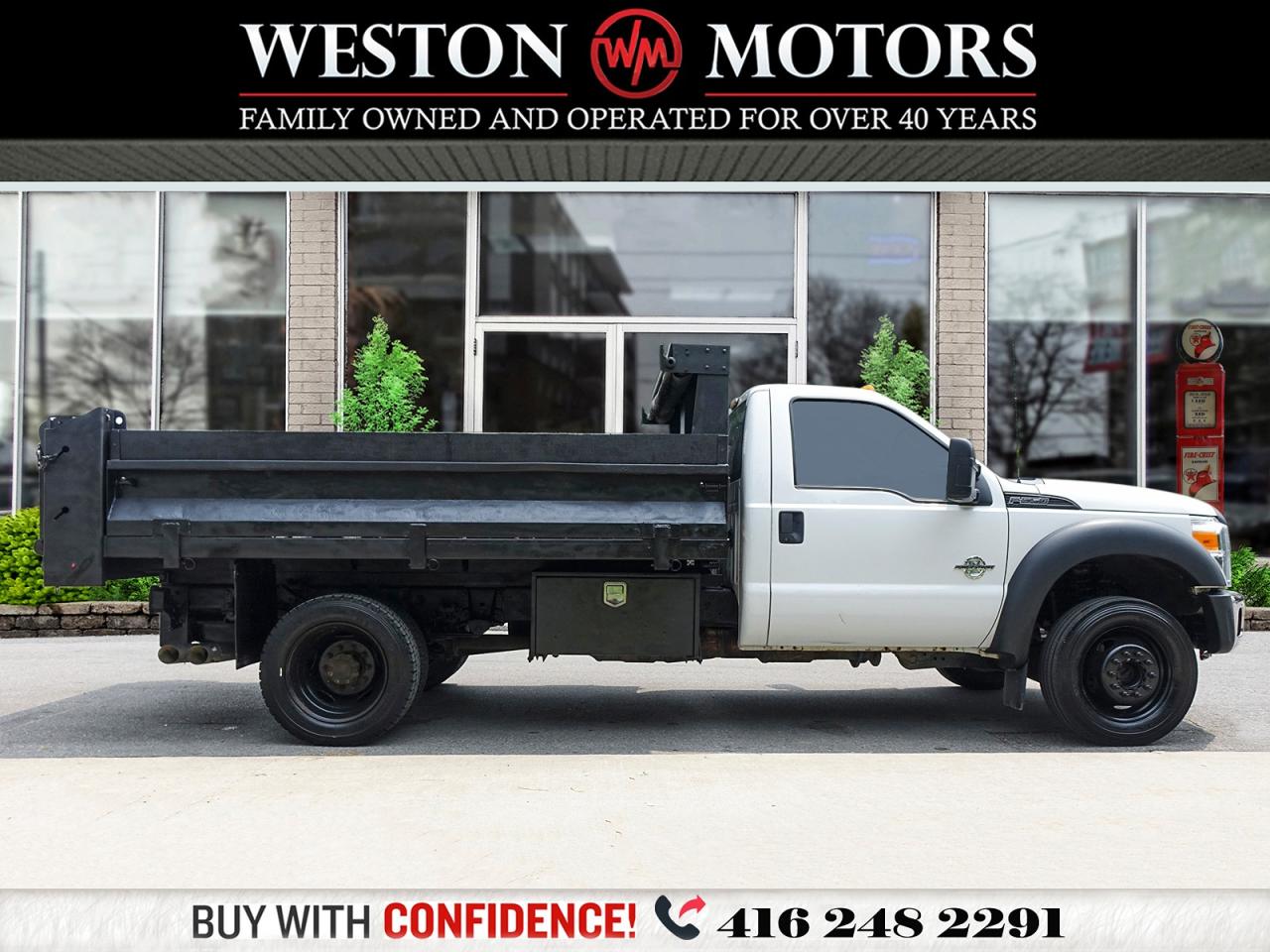 2015 Ford SUPER DUTY F-550 DRW XL*REGULAR CAB*DUMP BOX*6.7L*DIESEL Photo2