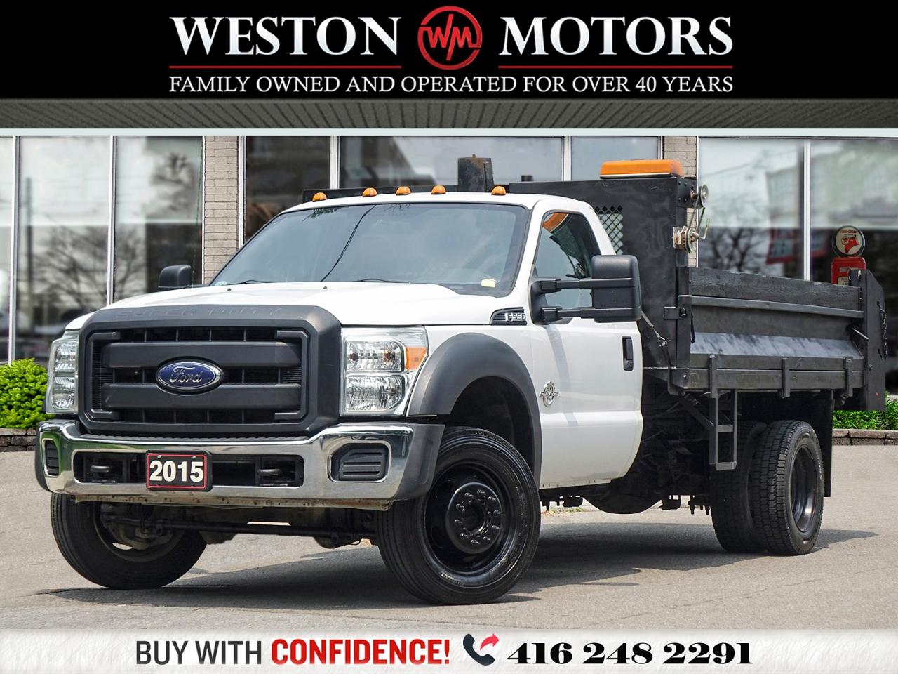 2015 Ford F-550 XL*DUMP BOX*6.7L*DIESEL*4X4