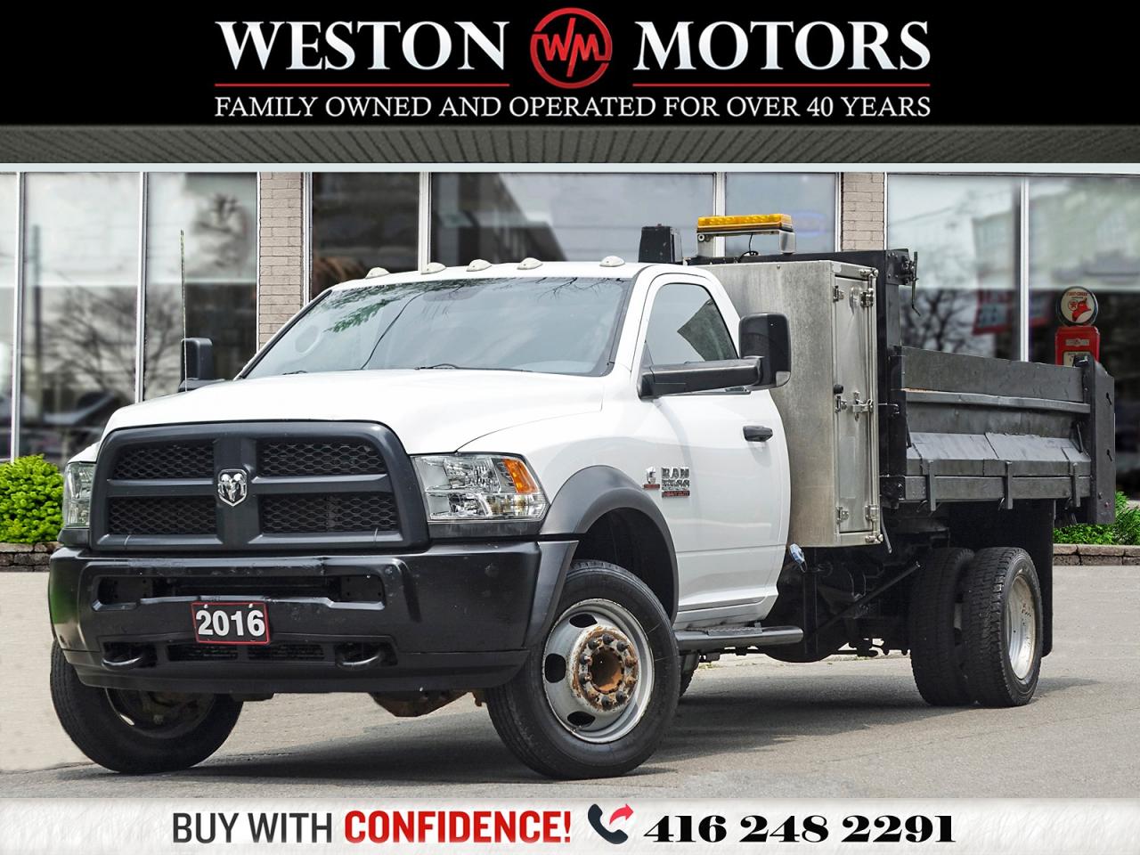 2016 RAM 5500 ST*DUMP TRUCK*6.7L *4X4*DIESEL*POWER GROUP