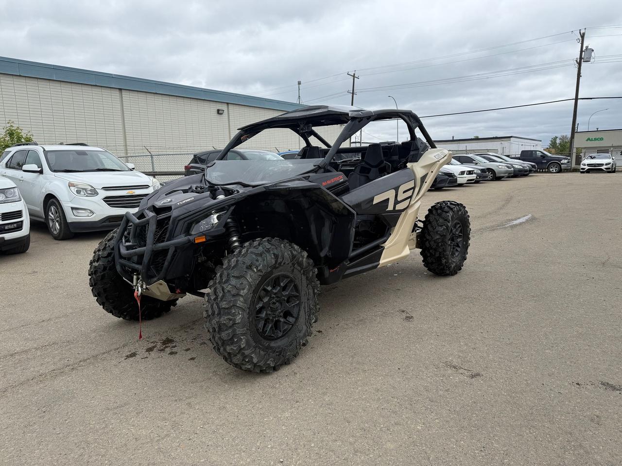 <p data-start=165 data-end=567>The 2023 Can-Am Maverick X3 X DS Turbo delivers razor-sharp handling, turbocharged performance, and race-inspired design &mdash; all in a 64-inch wide package built for aggressive trail riders and high-speed adventure seekers. Powered by a responsive 900cc Rotax ACE Turbocharged engine, this side-by-side cranks out 135 horsepower and delivers smooth, controlled acceleration across any terrain.</p><p data-start=165 data-end=567>&nbsp;</p><p data-start=569 data-end=954>Designed for hard-packed trails, winding forest routes, and open backcountry, the X DS Turbo features Can-Am&rsquo;s advanced Smart-Lok&trade; front differential, giving you instant, intelligent traction in a variety of riding conditions. Paired with FOX 2.5 Podium RC2 shocks and 20 inches of suspension travel, it absorbs bumps and ruts with ease while keeping you firmly in control.</p><p data-start=569 data-end=954>&nbsp;</p><p data-start=956 data-end=1262>Its lightweight yet ultra-rigid chassis maximizes stability and performance, while the aggressive cockpit design offers premium comfort, intuitive controls, and a true driver-focused experience. With 29-inch Maxxis Bighorn 2.0 tires and sharp X DS styling, this unit looks just as tough as it performs.</p><p data-start=956 data-end=1262>&nbsp;</p><p data-start=1264 data-end=1474>Whether youre carving through tight trails or sprinting across open flats, the 2023 Maverick X3 X DS Turbo brings the power, precision, and confidence you need to take your off-road game to the next level.</p><p data-start=244 data-end=570>&nbsp;</p><p data-start=1476 data-end=1589>Contact us today for financing, trade-in offers, and fast delivery across Canada.</p>