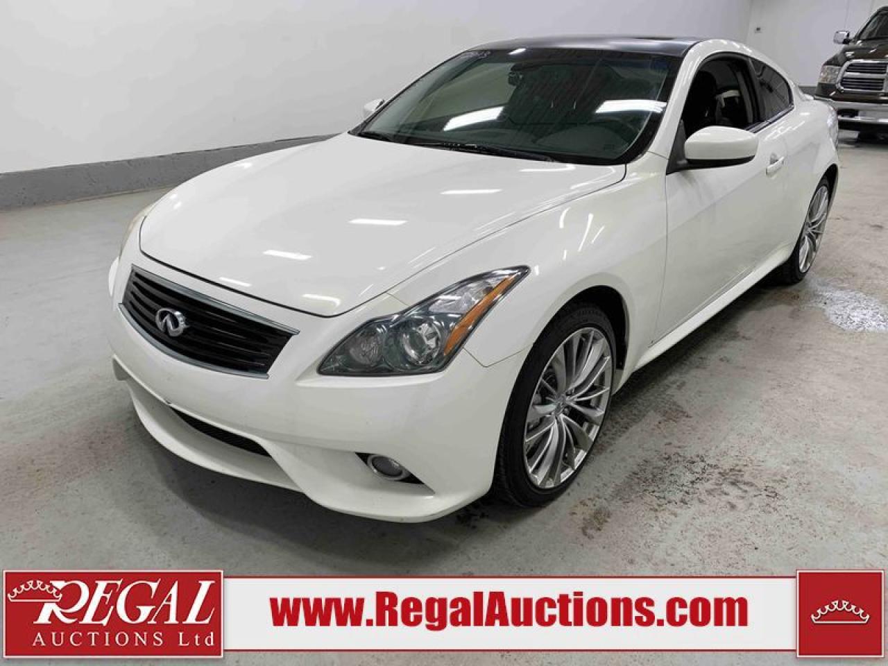 Used 2013 Infiniti G37 X Coupe S for sale in Calgary, AB
