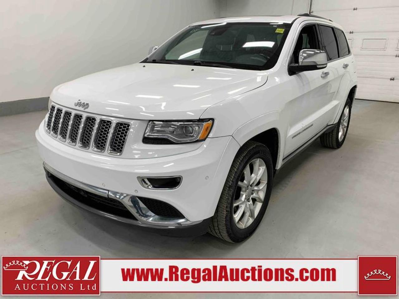 Used 2015 Jeep Grand Cherokee Summit for sale in Calgary, AB