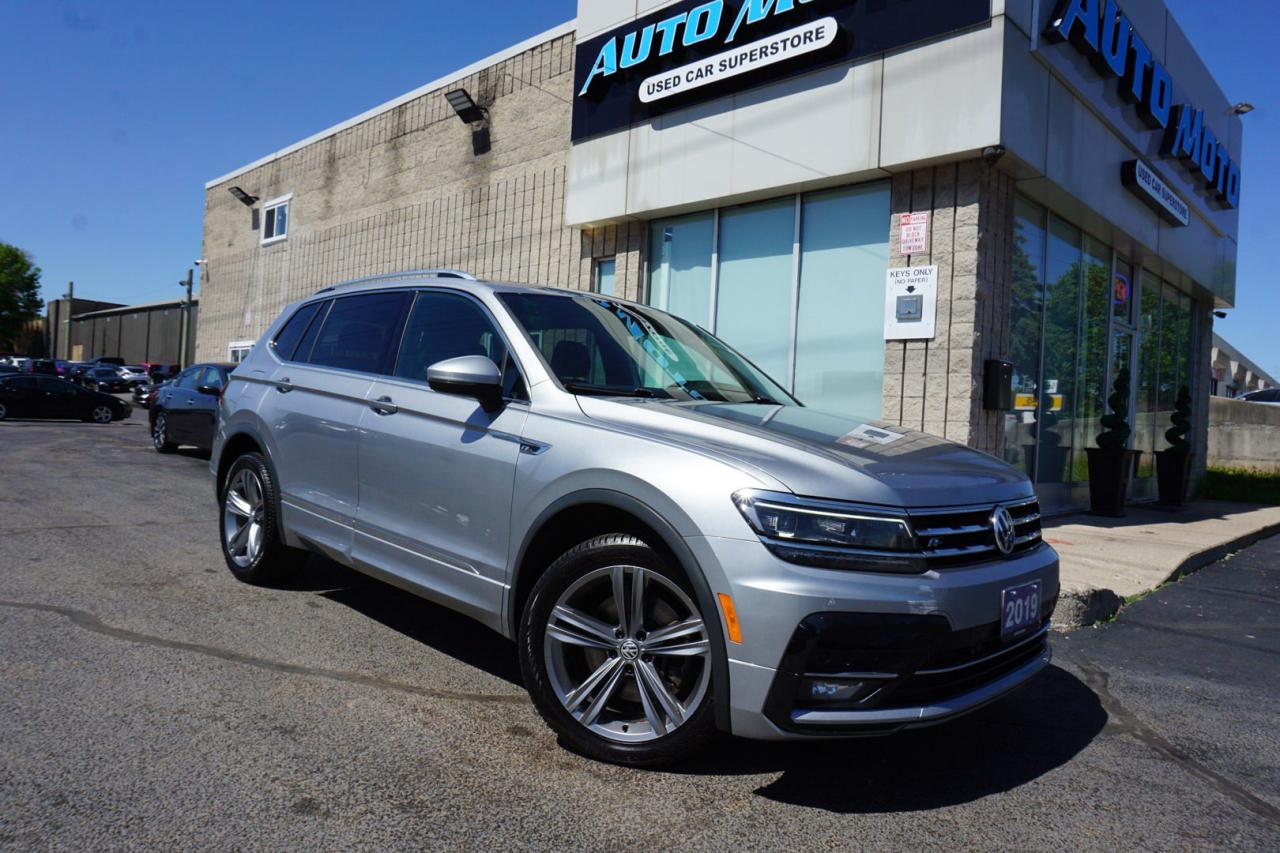 Used 2019 Volkswagen Tiguan HIGHLINE-R TYPE AWD CERTIFIED *ACCIDENT FREE*V. MAINTAIN* NAV CAMERA BLUETOOTH LEATHER HEATED SEATS PANO ROOF CRUISE ALLOYS for sale in Burlington, ON