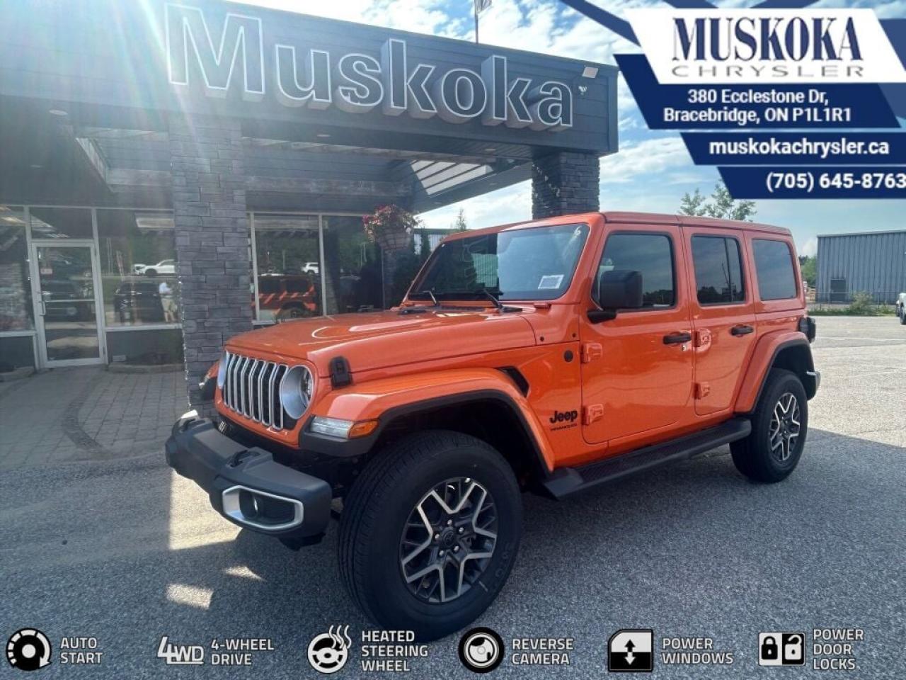 New 2025 Jeep Wrangler Sahara for sale in Bracebridge, ON