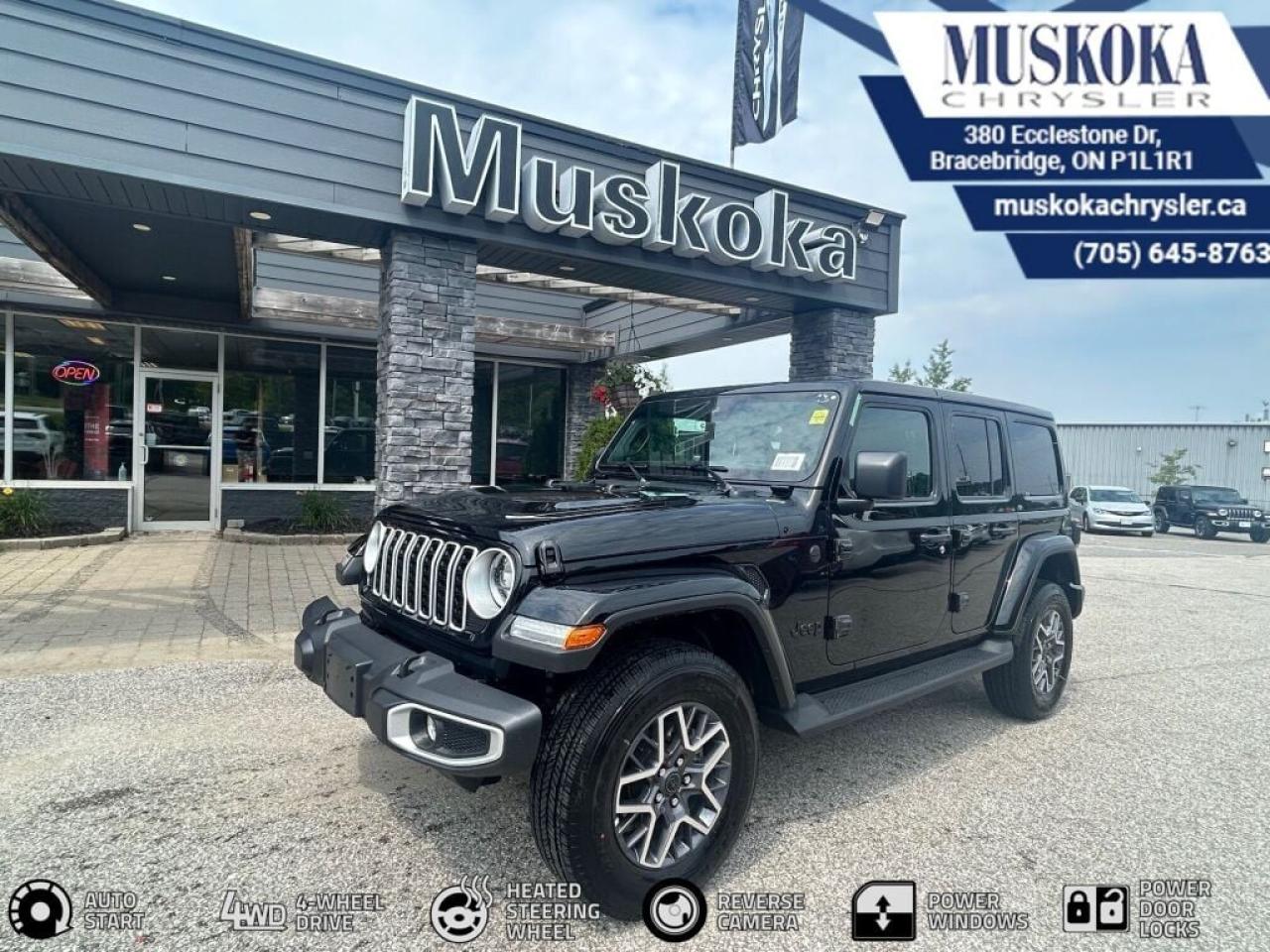 New 2025 Jeep Wrangler Sahara for sale in Bracebridge, ON