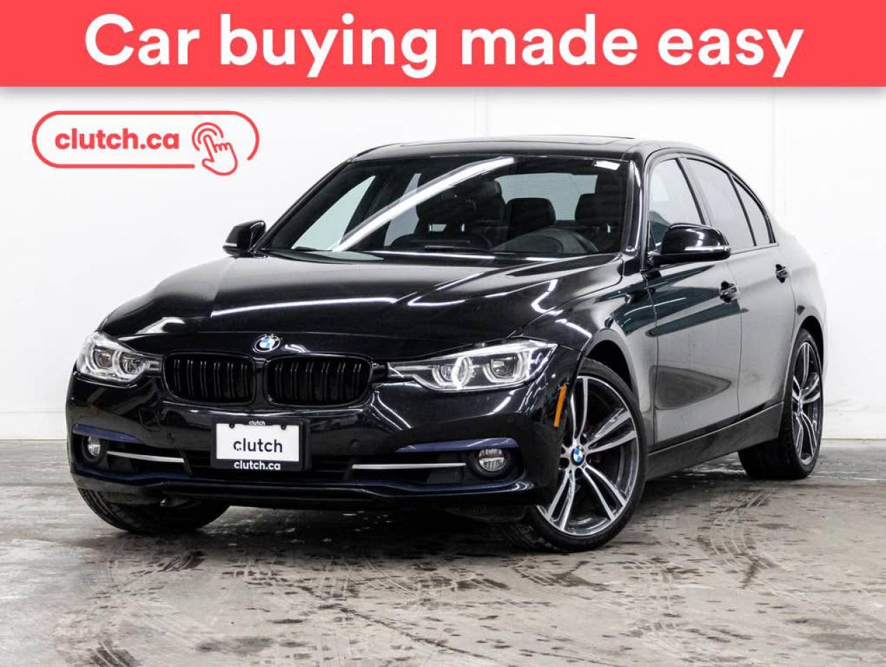Used 2017 BMW 3 Series 330i xDrive AWD w/ Apple CarPlay, Nav, Power Moonroof for sale in Toronto, ON
