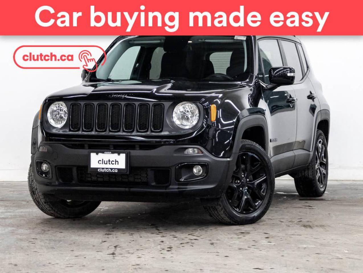 Used 2017 Jeep Renegade North 4WD w/ Rearview Cam, Heated Steering Wheel, Heated Front Seats for sale in Toronto, ON