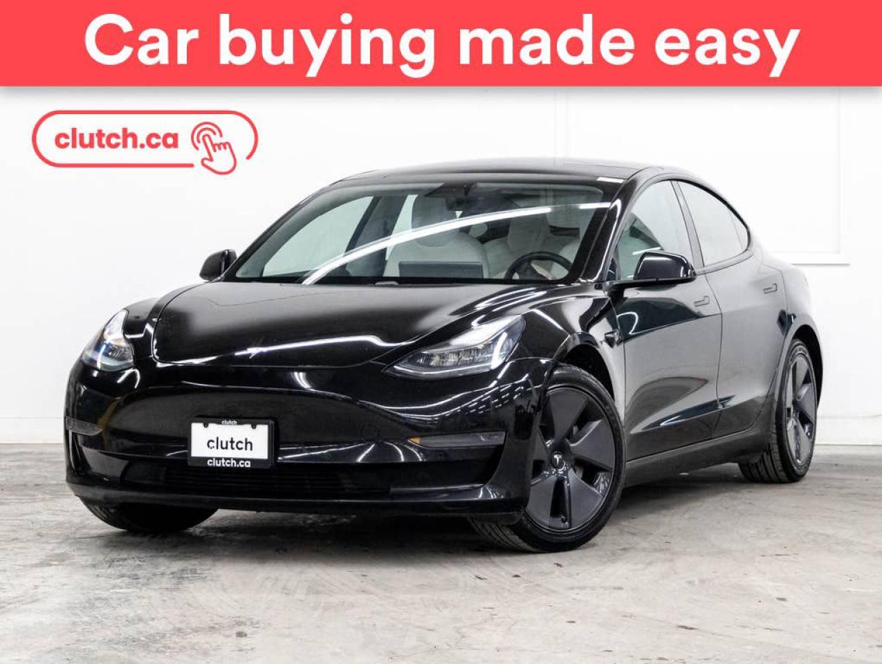 Used 2021 Tesla Model 3 Standard Range Plus w/ Nav, Heated Front Seats, Wireless Charging for sale in Toronto, ON