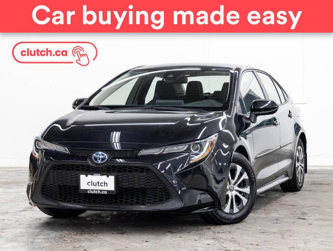Used 2021 Toyota Corolla Hybrid Base w/Apple CarPlay & Android Auto, Heated Front Seats, Backup Cam for sale in Toronto, ON