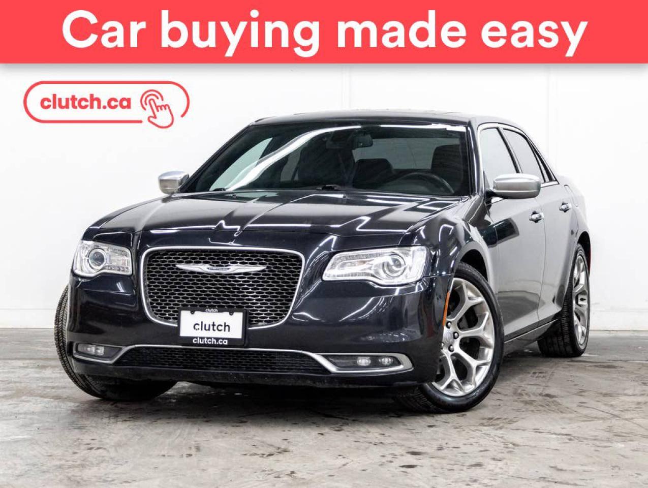 Used 2019 Chrysler 300 C w/ Apple CarPlay & Android Auto, Nav, Panoramic Moonroof for sale in Toronto, ON