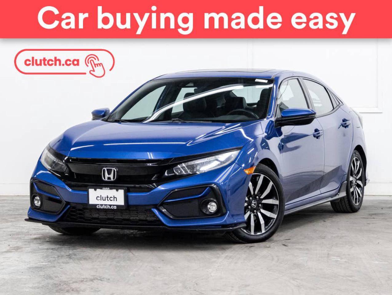Used 2020 Honda Civic Sport Touring w/Apple CarPlay & Android Auto, Heated Front Seats, Backup Cam for sale in Toronto, ON