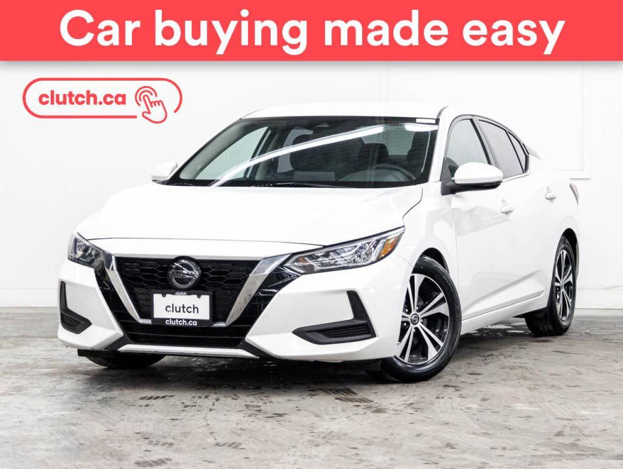 Used 2020 Nissan Sentra SV w/ Apple CarPlay & Android Auto, Rearview Cam, Heated Front Seats for sale in Toronto, ON