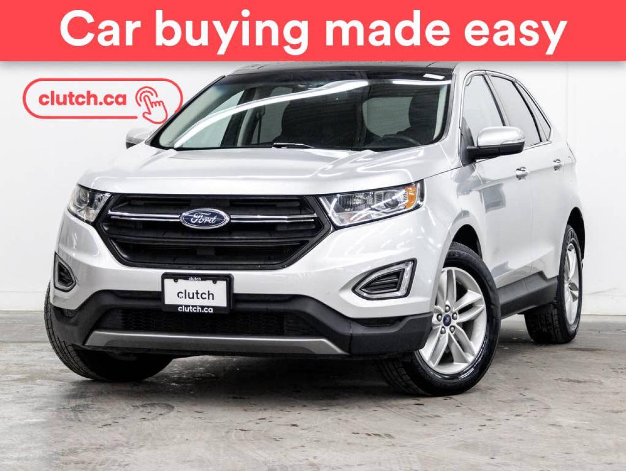 Used 2016 Ford Edge SEL AWD w/ Nav, Panoramic Moonroof, Heated Front Seats for sale in Toronto, ON