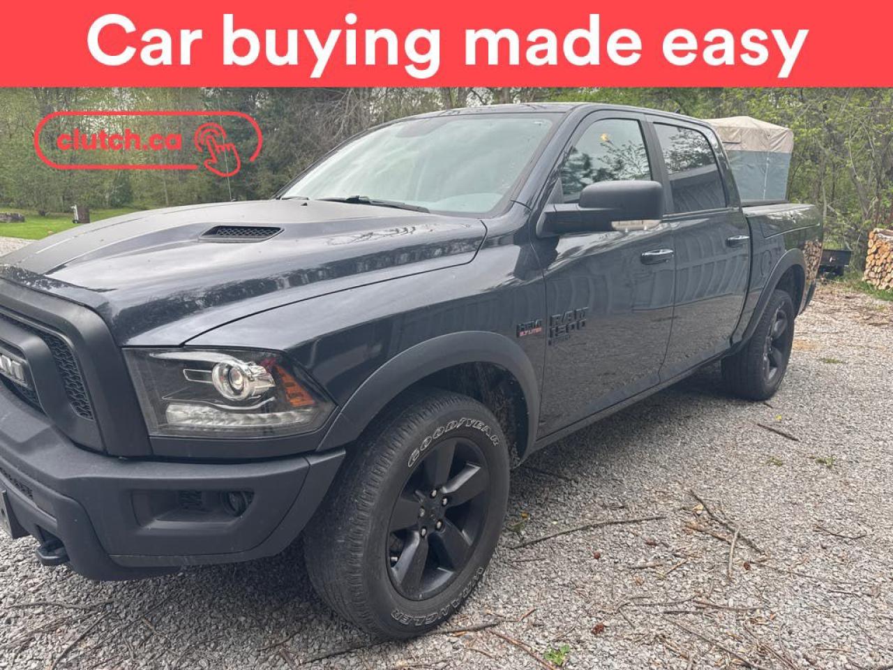 Used 2019 RAM 1500 Classic Warlock Crew Cab 4x4 w/Apple CarPlay, Heated Front Seats, Cruise Control for sale in Toronto, ON