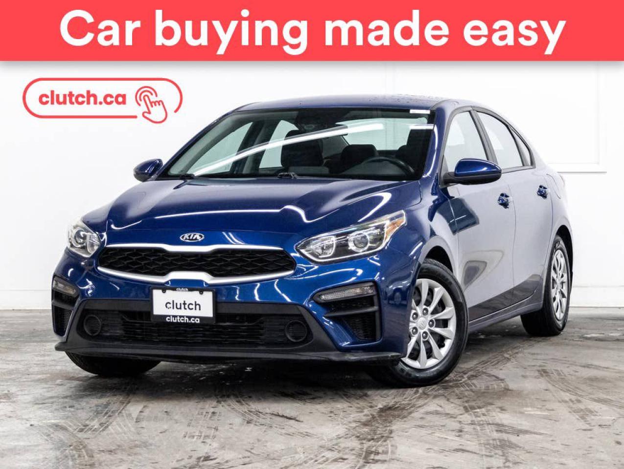 Used 2021 Kia Forte LX w/Apple CarPlay & Android Auto, Heated Front Seats, Backup Cam for sale in Toronto, ON