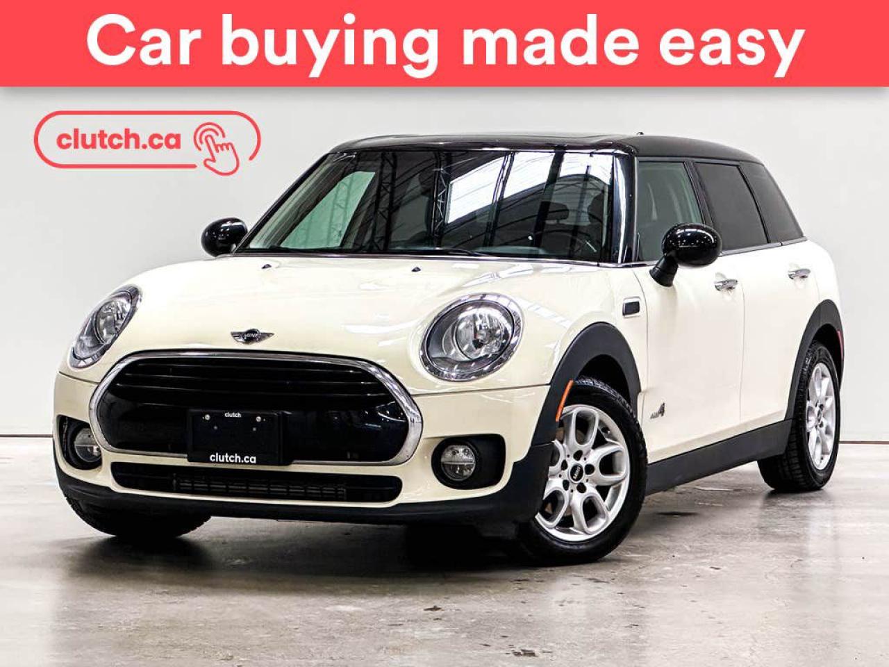 Used 2017 MINI Cooper Clubman Cooper ALL4 AWD w/ Heated Front Seats, Rearview Camera, Cruise Control for sale in Toronto, ON