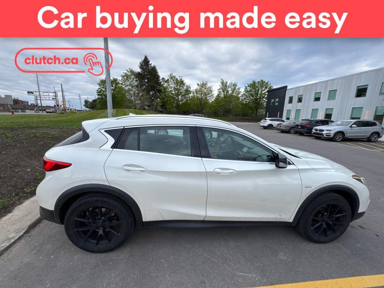 Used 2017 Infiniti QX30 AWD w/ Premium Pkg. w/ Nav, Heated Front Seats, Rearview Cam for sale in Toronto, ON